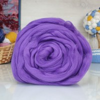 Полутонкая шерсть (для валяния) - 78 (фиолетовый)