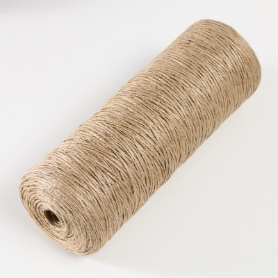 Пряжа джутовая 100% джут 800м/800гр., 2-х ниточная Пряжа джутовая 100% джут 800м/800гр., 2-х ниточная