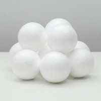 Шар из пенопласта, 7 см (10 шт.)