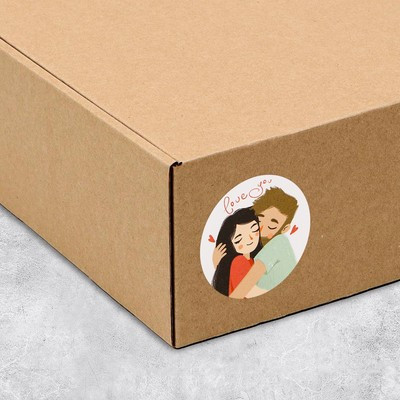 Наклейки на подарки «Чудо», 9 × 16 см (10 шт.)