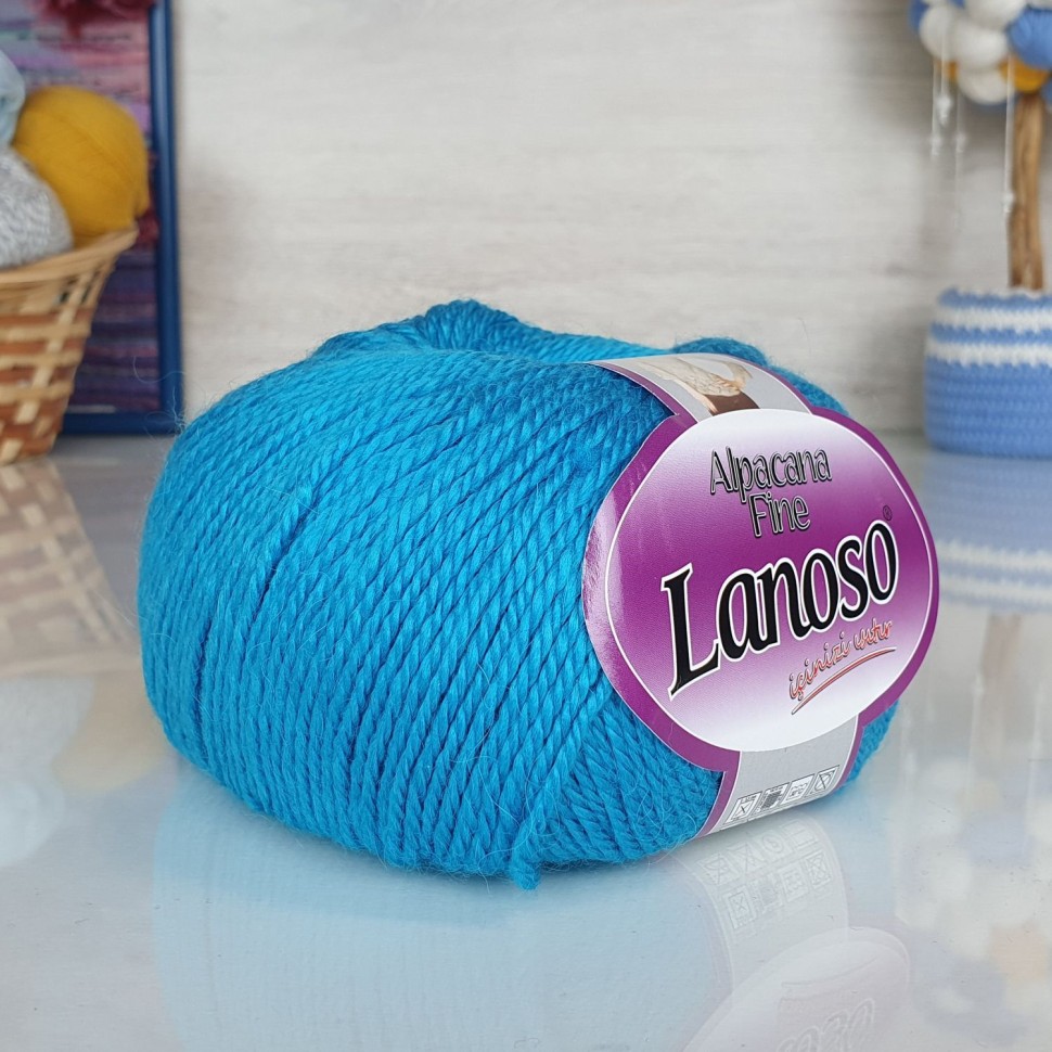 Alpacana fine Lanoso - 916 (бирюза)