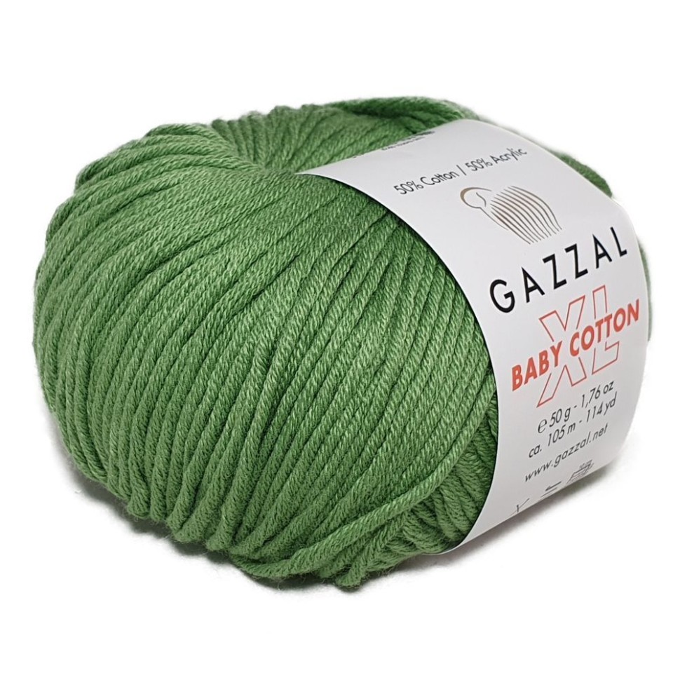 BABY COTTON XL (Gazzal) - 3448 (зелень)