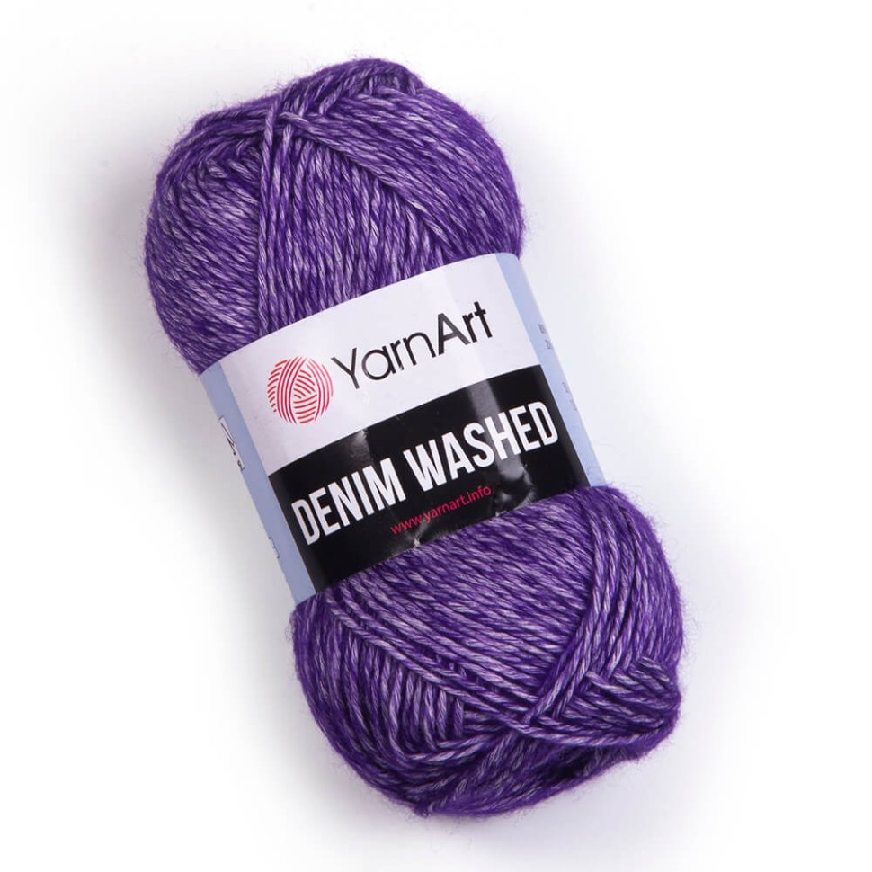 Пряжа Denim Washed (YarnArt) - 907 (фиолетовый меланж)