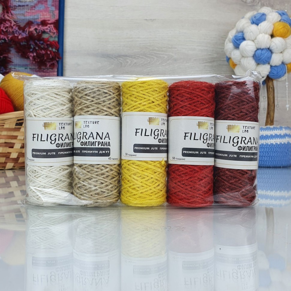 Филиграна (Filigrana) - ф15 (алый рассвет(01,04,12,13,15))