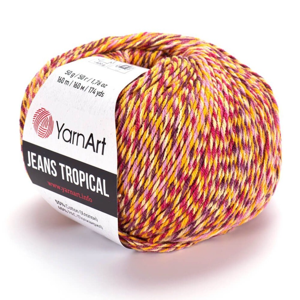 Jeans Tropical (YarnArt) - 613 (осень меланж)